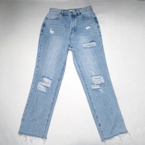 PacSun Light Blue Distressed Women Jeans